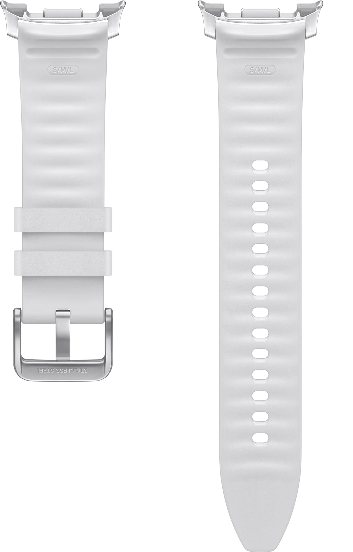 Samsung Hybrid Band (S/M/L) Galaxy Watch8/Watch8 Classic White